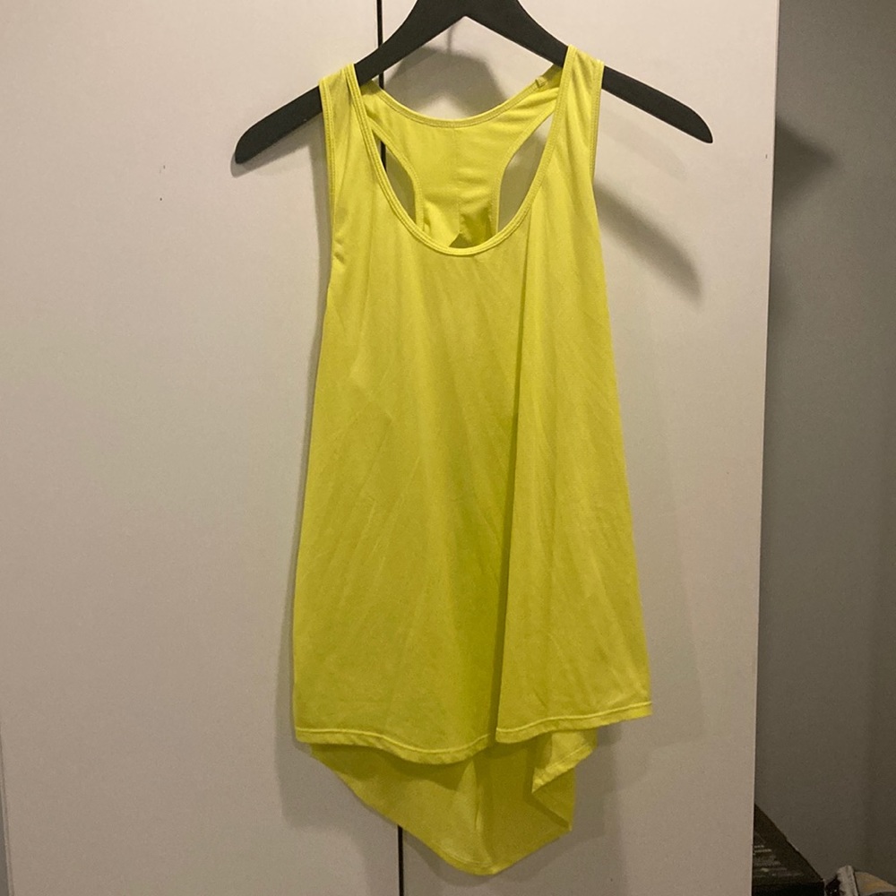 Neon super lightweight tank top - jogger back - Zyia active wear size XXXL
